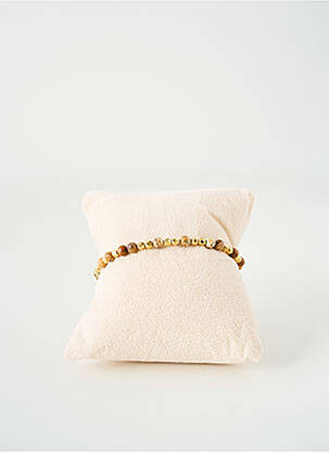 Bracelet ornement perles marron ROSA PALMA femme