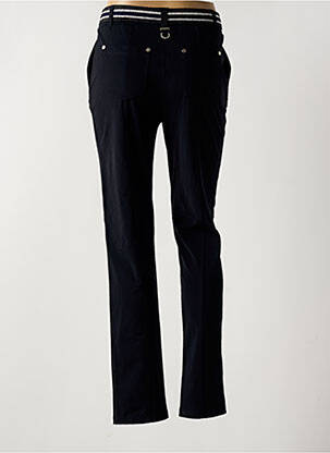 Pantalon slim taille élastique taille normale noir MC PLANET femme