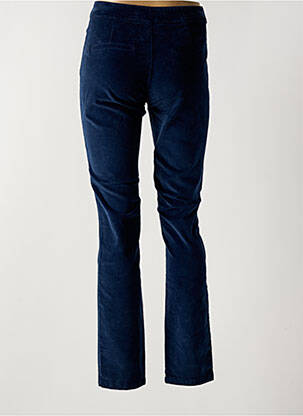 Pantalon slim stretch taille normale bleu LAUREN VIDAL femme