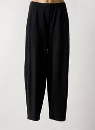 Pantalon droit stretch taille normale noir VETONO femme