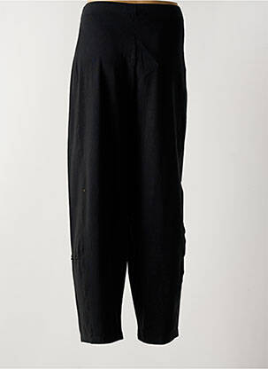 Pantalon droit stretch taille normale noir VETONO femme