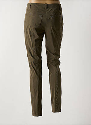 Pantalon slim skinny taille normale vert MC PLANET femme
