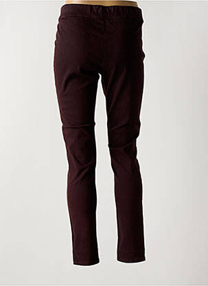 Legging stretch taille normale rouge SARAH PACINI femme
