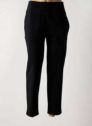Pantalon 7/8 stretch taille normale noir SARAH PACINI femme