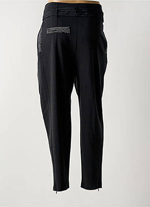 Pantalon 7/8 stretch taille normale noir LUUKAA femme