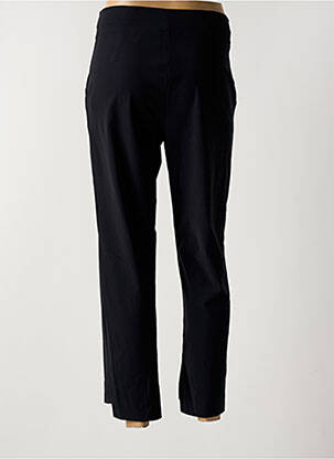 Pantalon 7/8 stretch taille normale noir MALOKA femme