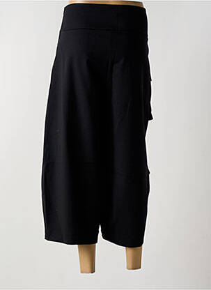 Pantalon 7/8 taille haute taille haute noir SARAH PACINI femme