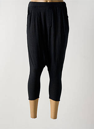 Sarouel stretch taille haute noir KEDZIOREK femme