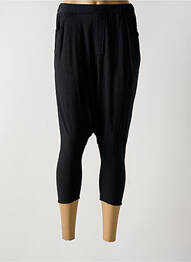 Sarouel stretch taille haute noir KEDZIOREK femme