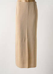 Jupe longue beige SARAH PACINI pour femme seconde vue