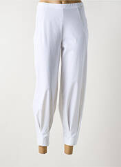 Pantalon 7/8 blanc MALOKA pour femme seconde vue