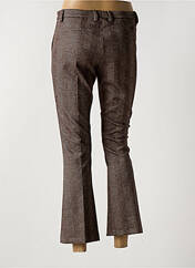 Pantalon 7/8 marron LAUREN VIDAL pour femme seconde vue