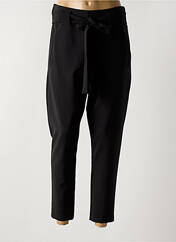 Pantalon 7/8 noir LAUREN VIDAL pour femme seconde vue