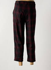 Pantalon 7/8 rouge SARAH PACINI pour femme seconde vue