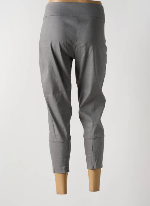 Pantalon 7/8 gris SARAH PACINI pour femme