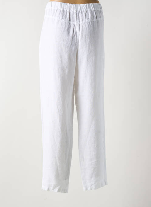 Pantalon droit blanc VETONO pour femme