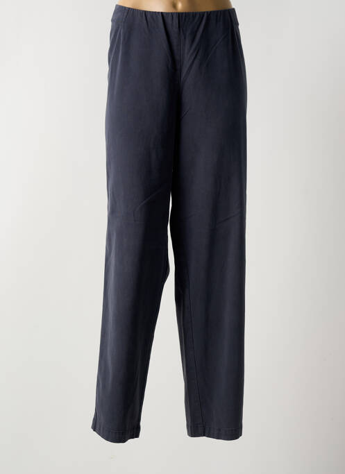 Pantalon droit bleu OSKA pour femme