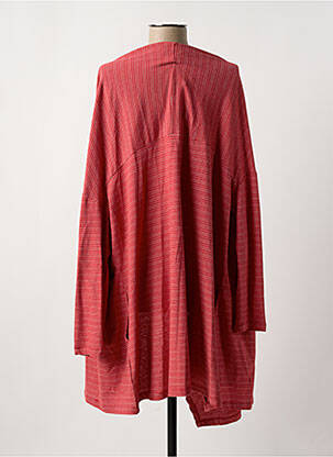 Gilet manches longues stretch rouge MES SOEURS ET MOI femme