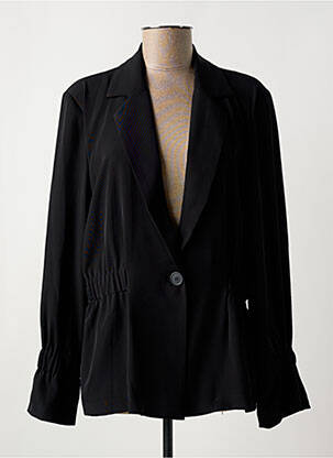 Blazer poches noir LAUREN VIDAL femme