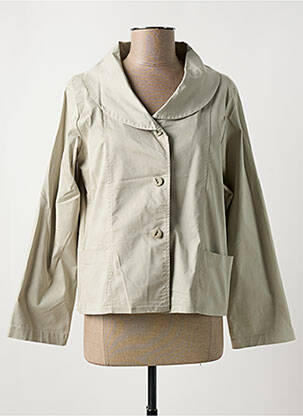 Veste casual coupe droite gris LUUKAA femme