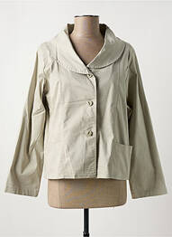 Veste casual coupe droite gris LUUKAA femme