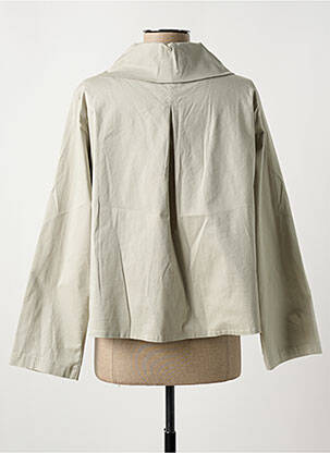 Veste casual coupe droite gris LUUKAA femme