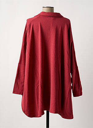 Tunique manches longues manches longues rouge MES SOEURS ET MOI femme