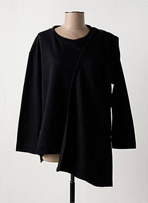 Tunique manches longues col rond noir LOTUS EATERS femme