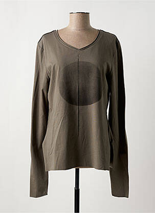 T-shirt manches longues manches longues vert KEDZIOREK femme