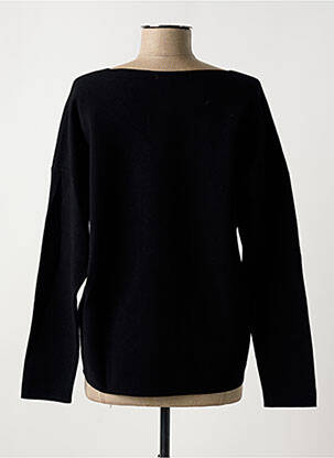 Pull coupe cintrée manches longues noir SARAH PACINI femme