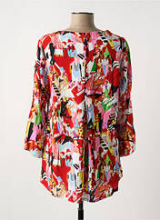 Blouse rouge MALOKA pour femme seconde vue