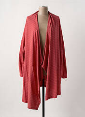 Gilet manches longues rouge MES SOEURS ET MOI pour femme seconde vue