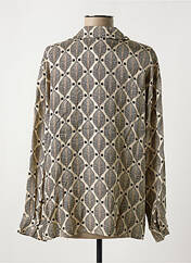 Chemisier beige LAUREN VIDAL pour femme seconde vue