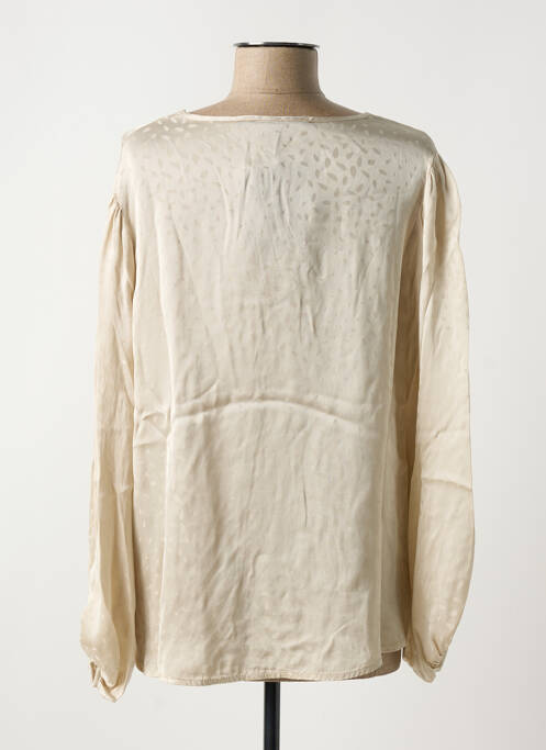 Blouse beige LAUREN VIDAL pour femme