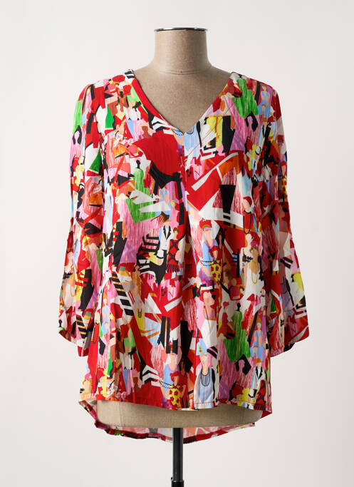 Blouse rouge MALOKA pour femme