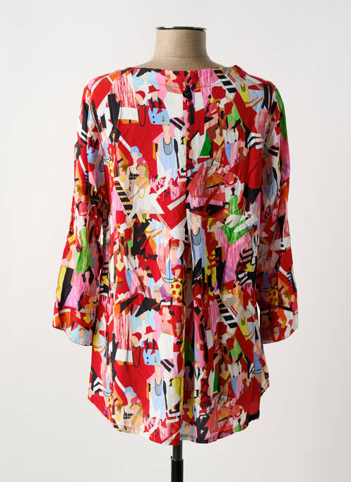 Blouse rouge MALOKA pour femme