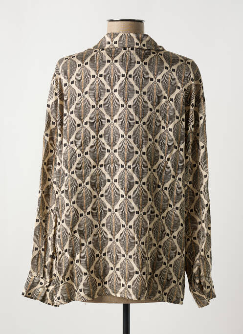 Chemisier beige LAUREN VIDAL pour femme