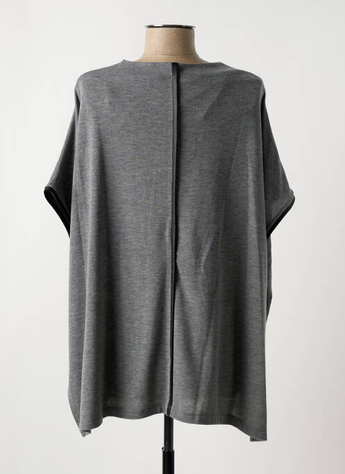 Pull tunique gris LOTUS EATERS pour femme