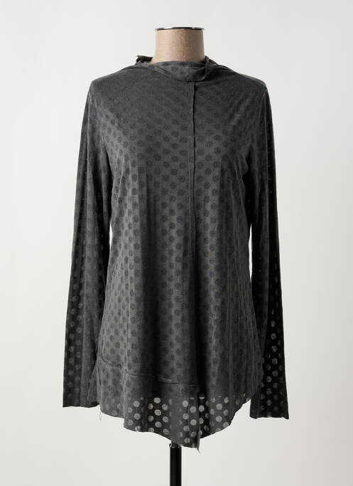 Top gris LUUKAA pour femme