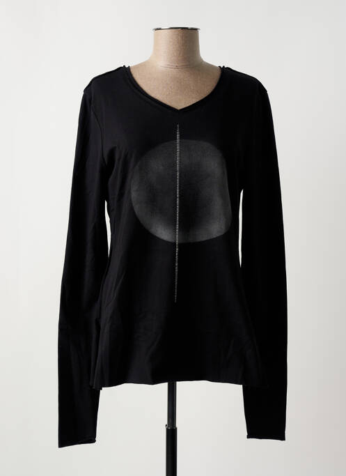 T-shirt noir KEDZIOREK pour femme