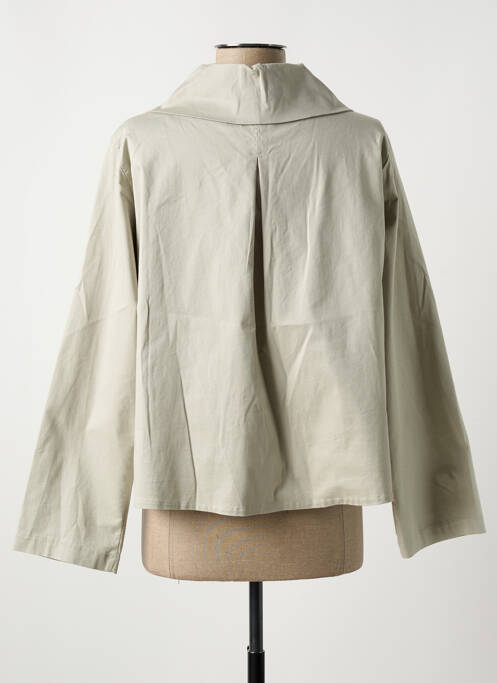 Veste casual gris LUUKAA pour femme