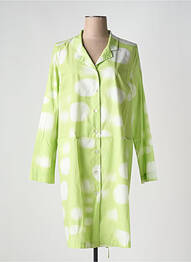 Veste casual col tailleur vert VETONO femme