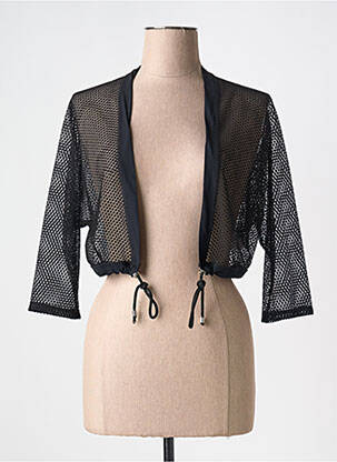 Boléro légère et transparente noir MC PLANET femme
