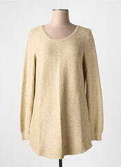 Pull tunique beige YELLOW LABEL pour femme seconde vue