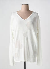 Pull beige SARAH PACINI pour femme seconde vue