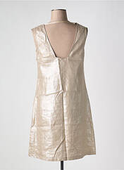 Robe courte beige MALOKA pour femme seconde vue