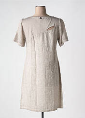 Robe courte gris MALOKA pour femme seconde vue