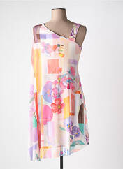 Robe courte orange MALOKA pour femme seconde vue