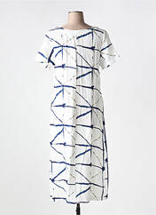 Robe mi-longue bleu KOKOMARINA pour femme seconde vue