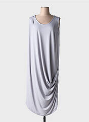 Robe mi-longue gris NIJII pour femme seconde vue